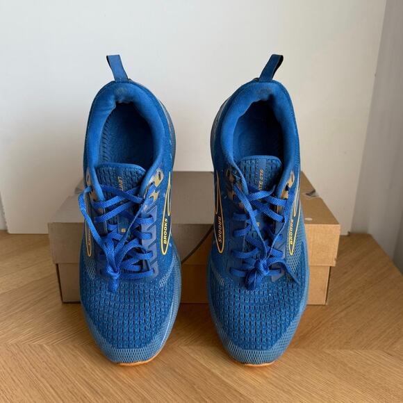 Brooks Levitate GTS 6 Men Blue/Yellow Men Running Sneakers- SZ 10 main image 6
